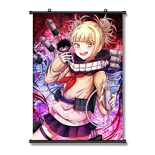 Himiko Toga Cosplay Himiko Toga Poster MHA Poster 1624 Wall Decor Wall Poster (Himiko Toga Poster)