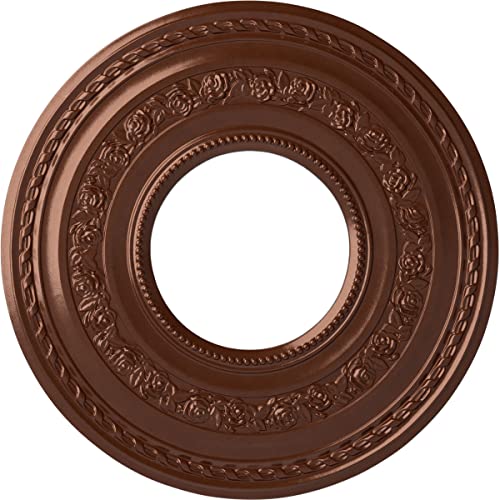 Ekena Millwork CM29ATCPS 29-3/8" x 11-5/8" x 1-1/8" Anthony Ceiling Medallion, Copper Penny