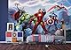 AG Design FTD 2230 Avengers Marvel, Papier Fototapete - 360x254 cm - 4 teile, Papier, multicolor, 0,1 x 360 x 254 cm