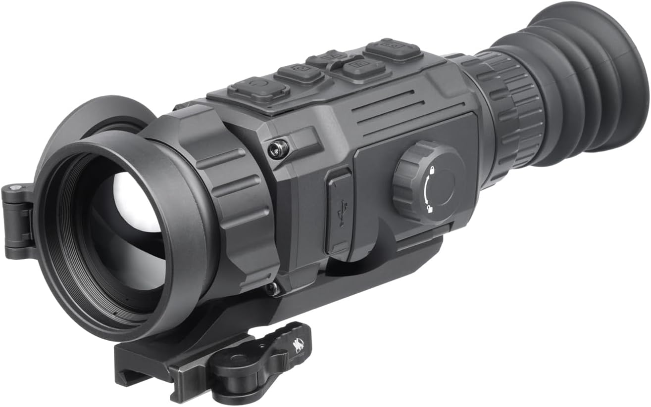 Rattler V2 Thermal Imaging Rifle Scope for Hunting. High Resolution Thermal Scope with High Sensitivity Thermal Optics IR Vision riflescope. Waterproof & Durable Design