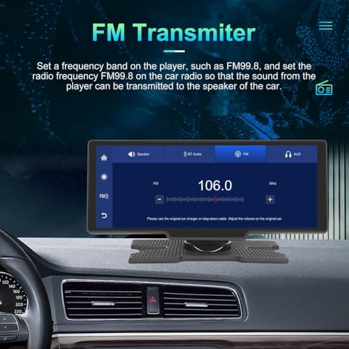 Pantalla CarPlay de 10,26 pulgadas con Android Auto inalámbrico y GPS para viajar en familia 4