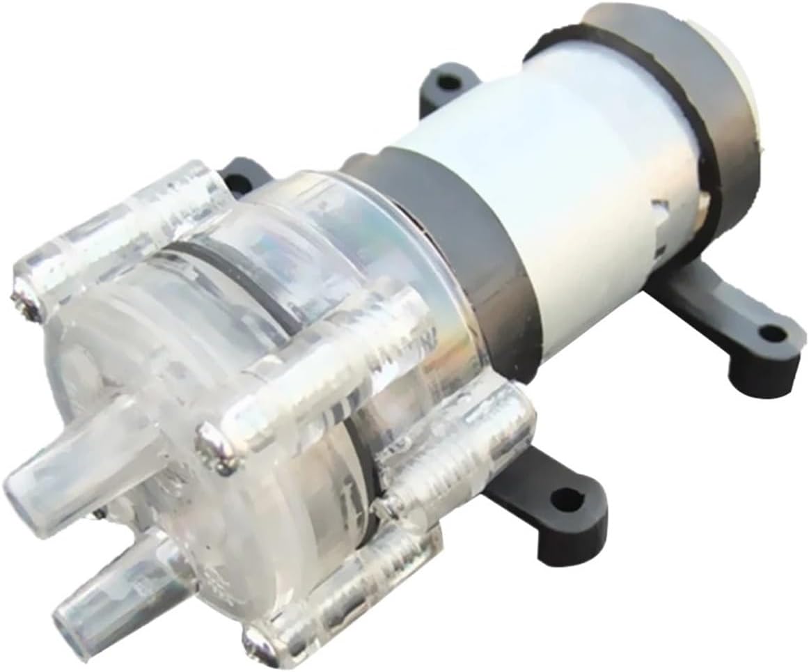 1個 385 DC 6V-12V ポンプ 高温耐性 100℃ ミニマイクロウォーターポンプ ダイヤフラムウォーターポンプ 真空ポンプ