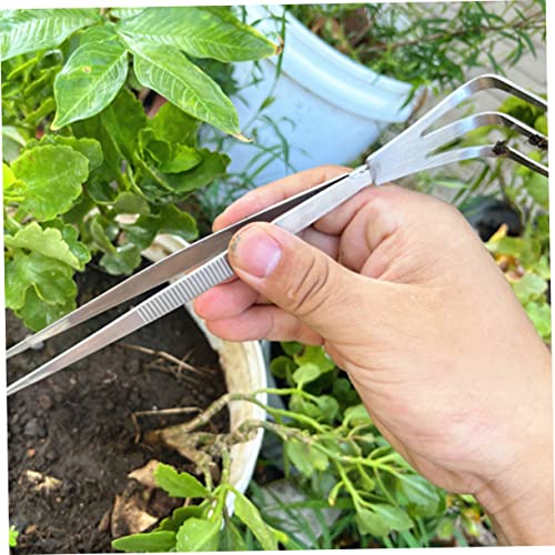 LIOOBO 10 Pçs Pinças Bonsai Pinças De Aquário Pinças De Precisão Tesoura Bonsai Ferramenta Multiuso