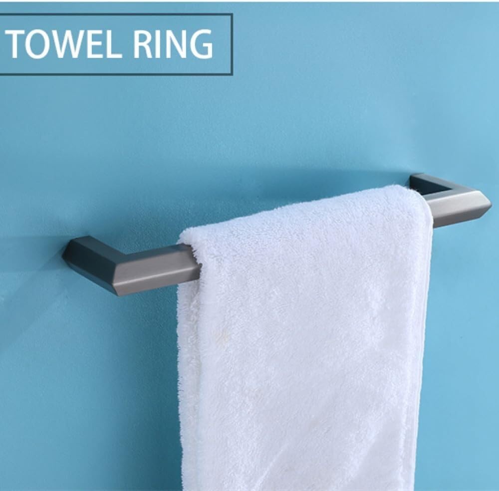 Mydelniczki, szary wieszak na ręczniki Uchwyt papier toaletowy Wieszaki szlafroki Regał do przechowywania, mydelniczka(2 Pcs Robe Hooks)