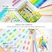 KALOUR 72-Color Professional Watercolor Pencils Set with Brush and Water Brush Pen, Hexagonal Shape, Blendable Wet or Dry, Water-Soluble Colored Pencils for Artists and Beginners