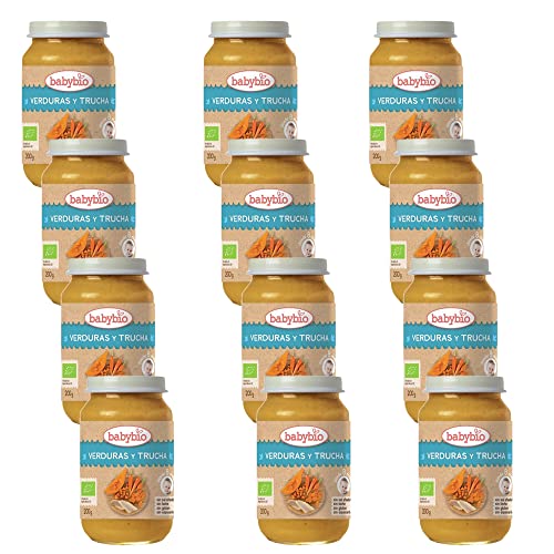 Babybio Menu De Dia Bio - Verduras Y Trucha 200G - Desde 6 Meses Cover