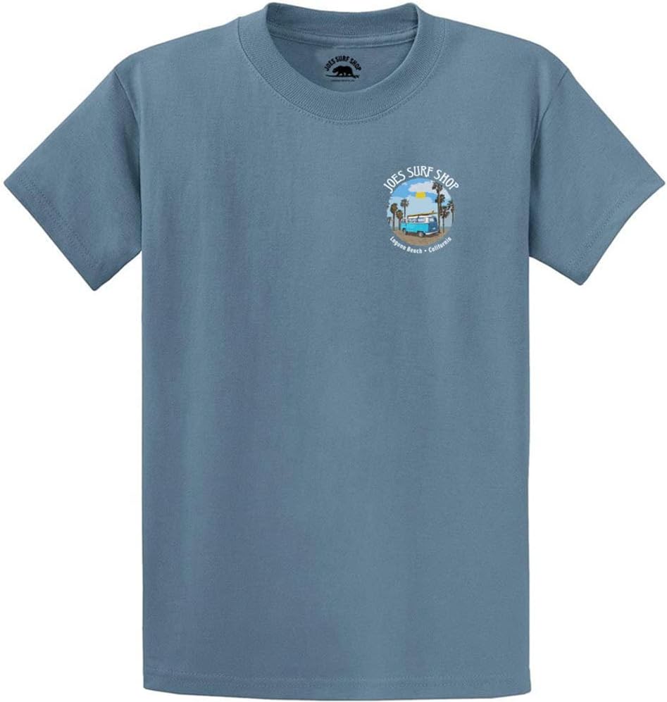 JOES SURF SHOP Graphic Heavyweight Cotton Tees,Regular-Big & Tall