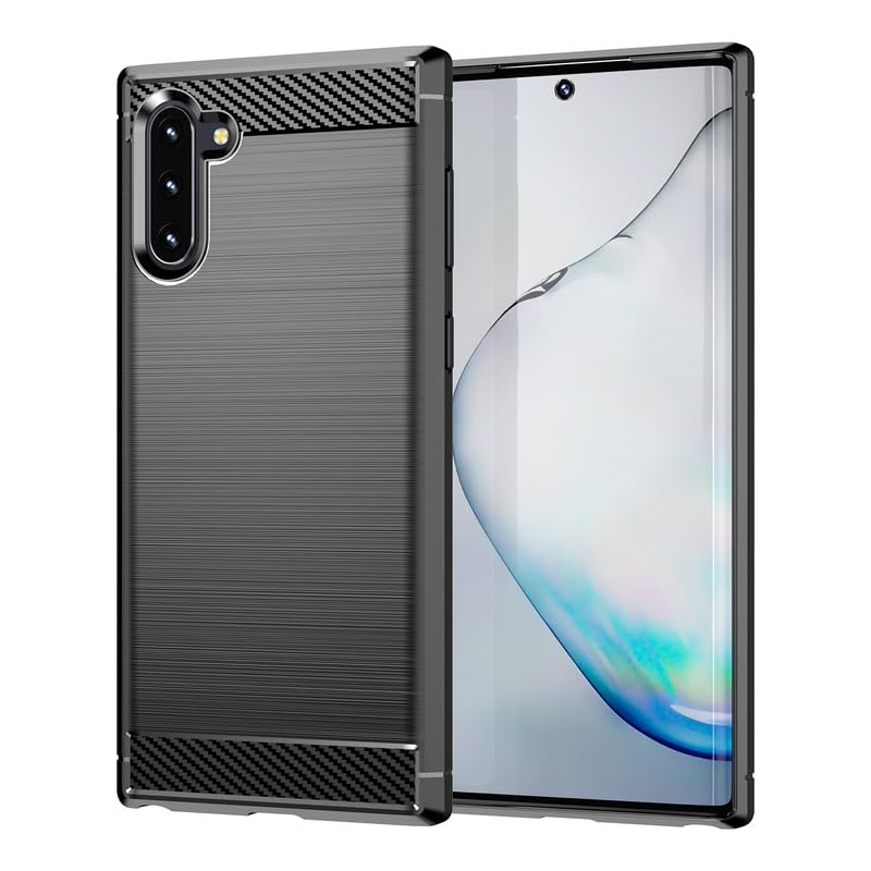 Image of Hybrid Carbon Fiber Back Case for Samsung Galaxy Note 10 (Black)