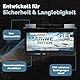 Gel Batterie 12V 110Ah Marine Edition Boote Yachten Gel Technologie Solarbatterie 110 Ah, Solaranlagen Langlebige Gelbatterie, 12V Akku Bootsbatterie