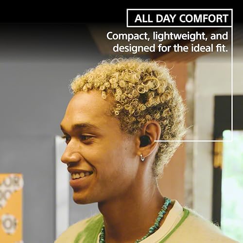 Sony WF-C510 Truly Wireless in-Ear Bluetooth Earbud Headphones with up to 22-Hour Battery, Multipoint-Connection, Mic and IPX4 Water Resistance, Black - New - 1