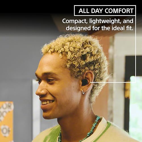 Sony WF-C510 Wireless Bluetooth Earbuds with Mic, TWS, in Ear, Ambient Sound Mode, Small and Comfortable, IPX4, Quick Charge, Multipoint Connectivity, Customized EQ, Up to 22 Hours Battery- Black view 2
