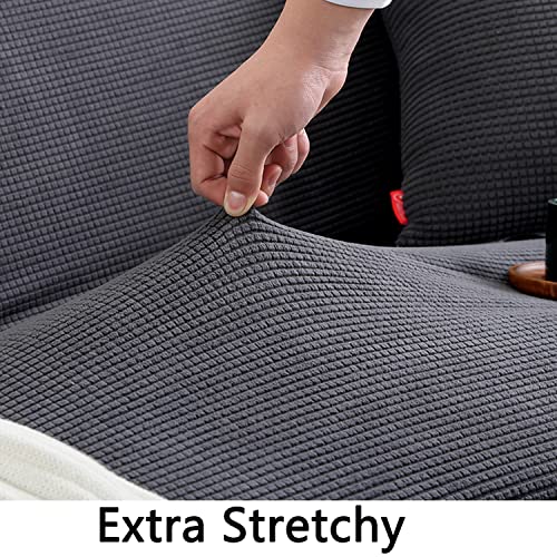 Housse de canapé extensible jacquard antidérapante - 4