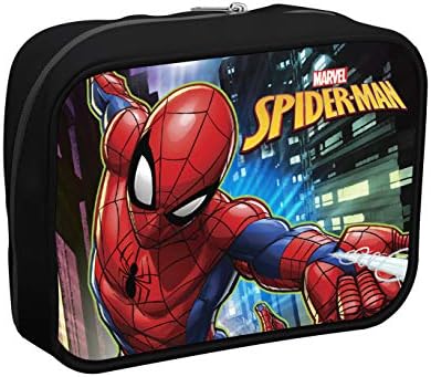Spiderman Boy's Digital Quartz Watch with Polyurethane Strap SPD4504ARGSET AMZ