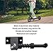 Electric Scooter Parking Stand Aluminum Alloy Electric Scooter Foot Support for Scooter Spare Parts 10 Inch Black