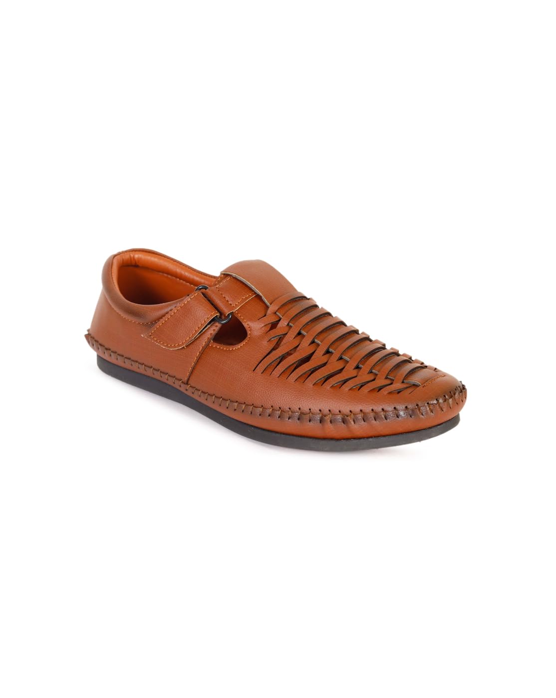 KAVSUN Men Casual Roman Sandal Tan
