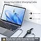 Elebase USB C Ladegerät Adapter für Garmin Uhr,USBC LadeKabel & Ladestation Typ C Dock für Garmin Fenix,Forerunner,Venu,Approach,Vivoactive (Kompatibilität prüfen!!)