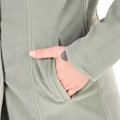 Image of Leather Retail Long Winter Wear Velvet Jacket For Women