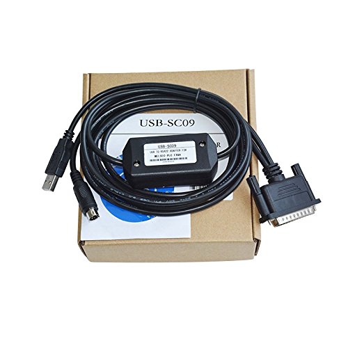 Washinglee FX USB PLC Programming Cable for Mitsubishi FX and A Series