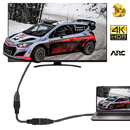Conector HDMI 2.0 Anbear chapado en oro para una extensión de señal UHD 4K sin pérdida de calidad 6