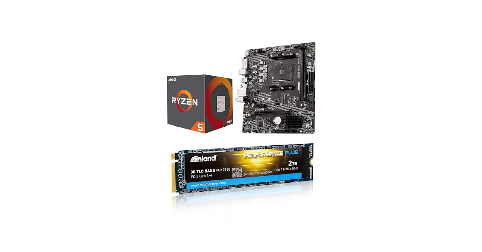 CPU AMD Ryzen 5 5500 BOX Amazon.com: AMD Ryzen 5 5500 6-Core, 12-Thread Unlocked