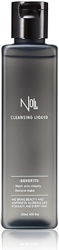 NULL Lavado facial para hombres Agua limpiadora, limpiador líquido para hombre 4.05 fl oz