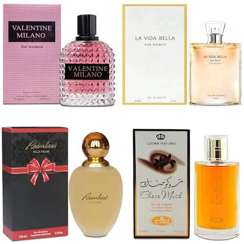 AFLUXE Top Sales 4 Piece Women Perfume Set Choco Musk/Valentine