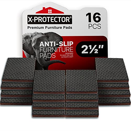 Non Slip Furniture Pads X-PROTECTOR – 16 PCS...