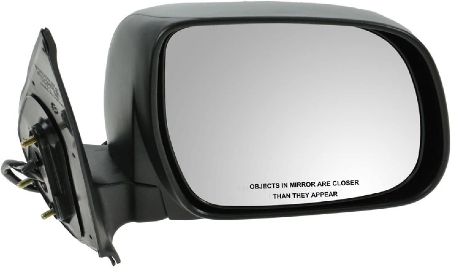 Driver & Passenger Side Mirror Set Power with Smooth Housing Compatible with 2005-2011 Toyota Tacoma TO1320203 TO1321203