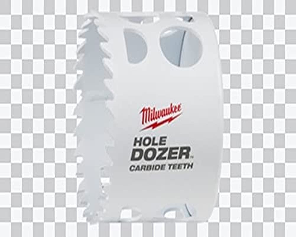 Milwaukee 49-56-0727 2-1/2" Hole Dozer with Carbide Teeth, multi-coloured