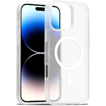for iPhone 16 Pro Max Case Compatible with MagSafe Slim Thin Hard PC Translucent Frosted Rugged Drop-Proof Shockproof Protective for iPhone 16 Pro Max Clear