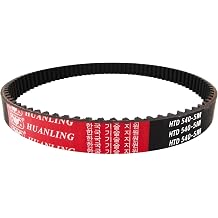 540-5M-15 HTD Timing Belt, 540mm Length x 15mm Width x 3.8mm Height, 5mm Pitch, 108 Teeth, Closed Loop Pulley Timing Belt