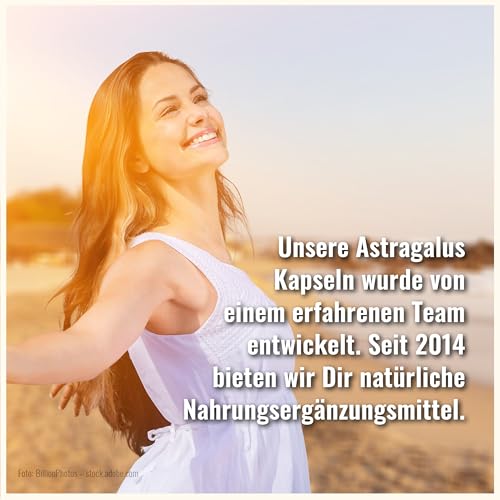 Astragalus Kapseln Hochdosiert - 180 Kapseln - Tragantwurzel - Hochdosiert