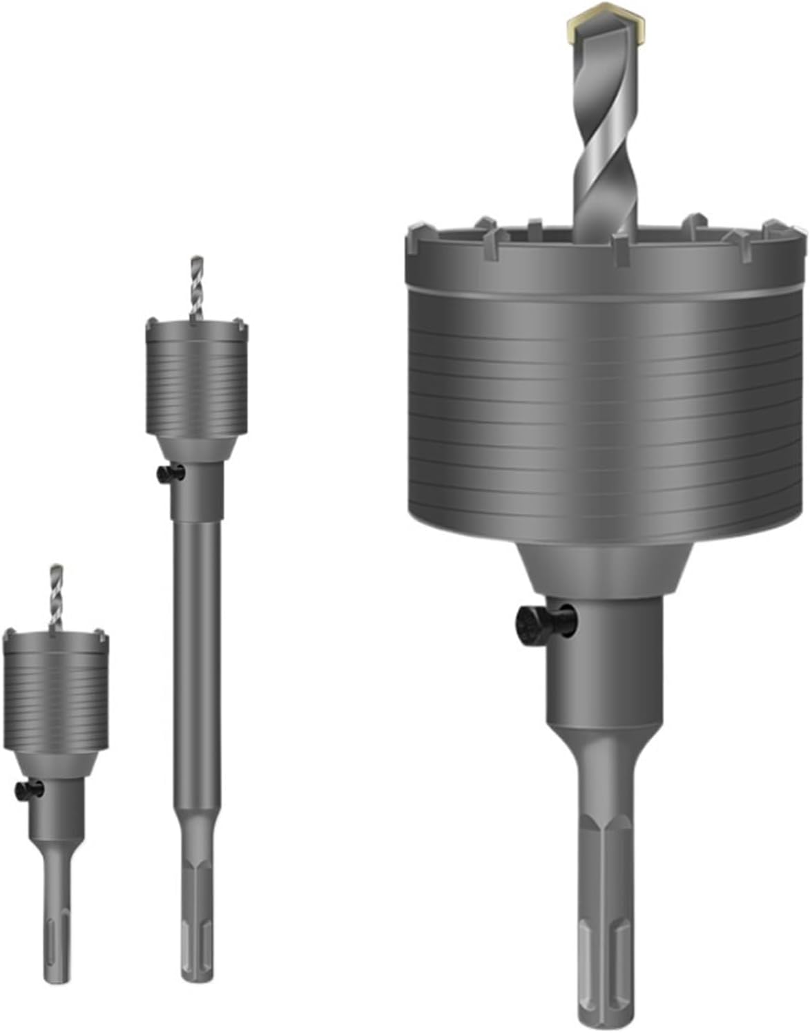 AVIMYA Electric Hammer Wall Hole Opener Reamer Impact Drill Wall Drilling Concrete Cement Wall air Conditioning Drilling Drill bit (Size : Wall Hole Opener 30mm)