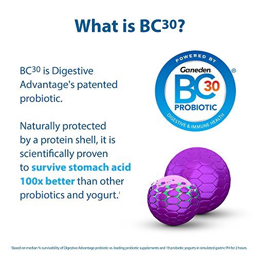 Digestive Advantage Lactose Defense Capsules, (32 Count In A Box) - Helps Breaks Down Lactose & Defend Against Digestive Upset*, Supports Digestive & Immune Health* (Pack Of 4) #TOP3