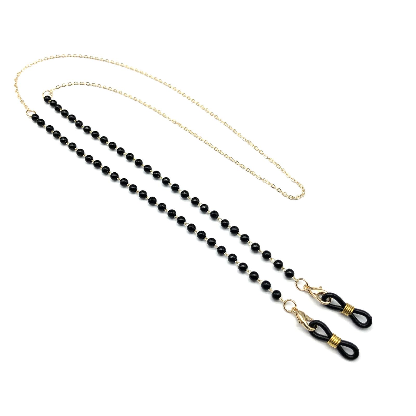 yanwuwa Eye-catching Glasses Chain Eyeglasses Cord Strap Eyeglass Chain Holder Cord for Women Eyeglasses Multifunctional Holder