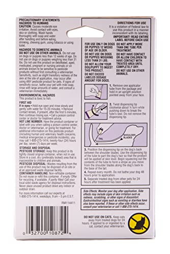 Hartz UltraGuard Plus Topical Flea & Tick Prevention for Dogs and Puppies – 31-60 lbs, 3 Monthly Treatments Hartz UltraGuard Plus Topical Flea & Tick Prevention for Dogs and Puppies – 31-60 lbs, 3 Monthly Treatments