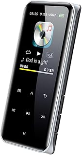 SECFOU 1 Conjunto De Mp3 Player Vídeos Musicais Mini Mp3 Player Reprodutor De Música Portátil Reprodutor De Música Mp3 Reprodutor De Música De Vídeo Reprodutor De Música Mp3