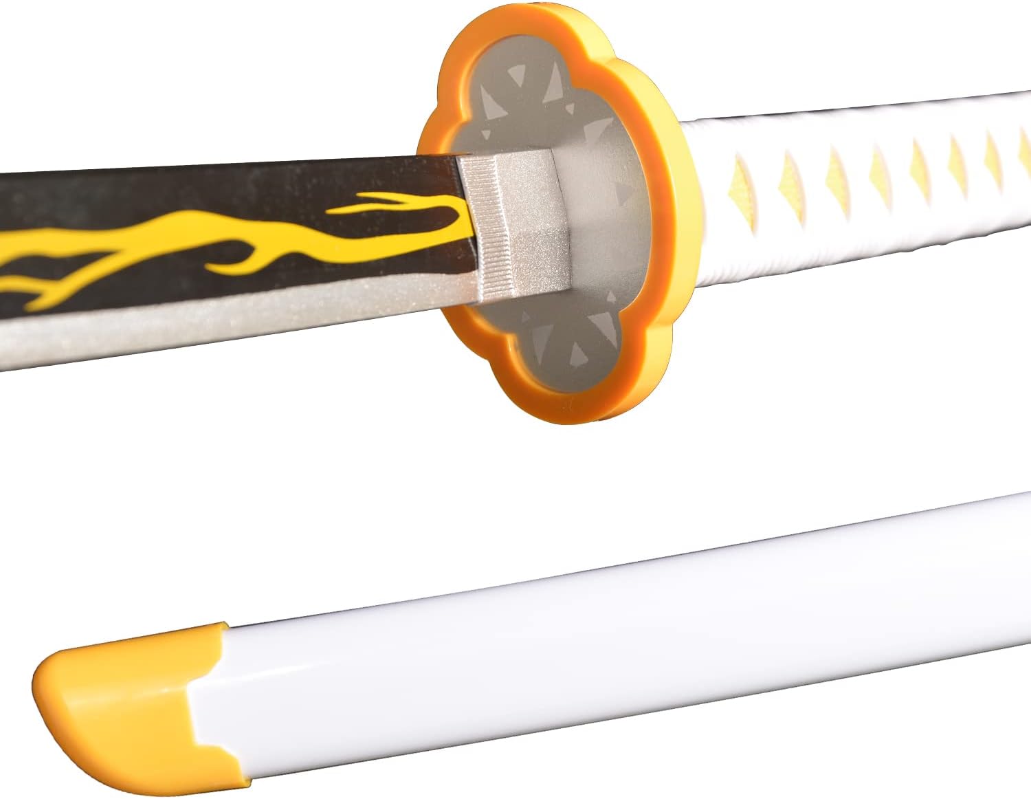SV Bamboo Anime Demon Slayer Sword/Agatsuma Zenitsu Sword Cosplay 41 Inch
