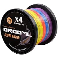 100M PE Angelschnur 4-fach Geflochten - Starke Fishing Line Für Angler