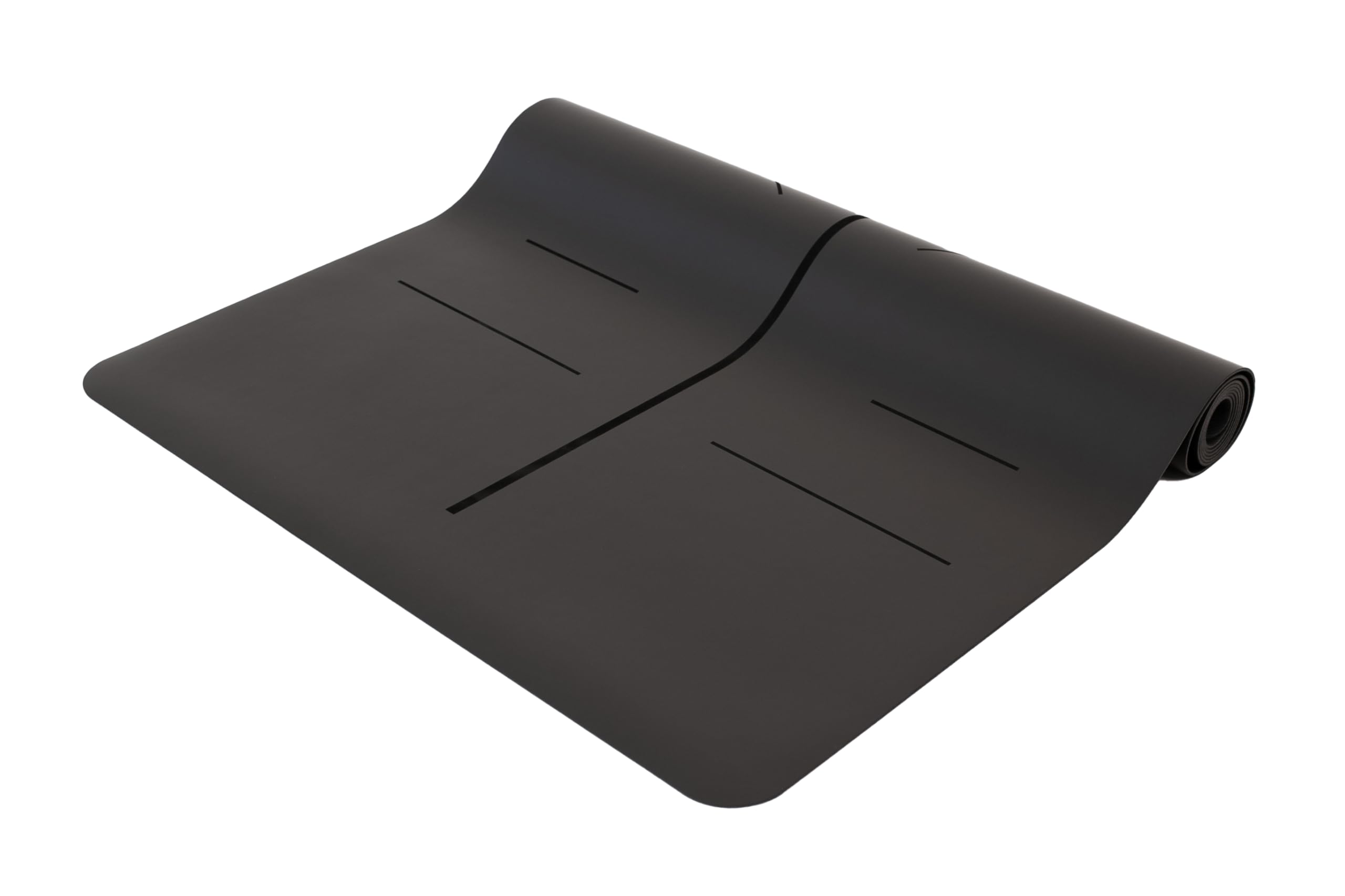 Esterilla de Yoga atha® PRO Travel Align | Ultra Adherente y Ligera (2mm) | Perfecta para Viaje y Sobre Esterillas de Estudio | Materiales Sostenibles | Correa Incluida