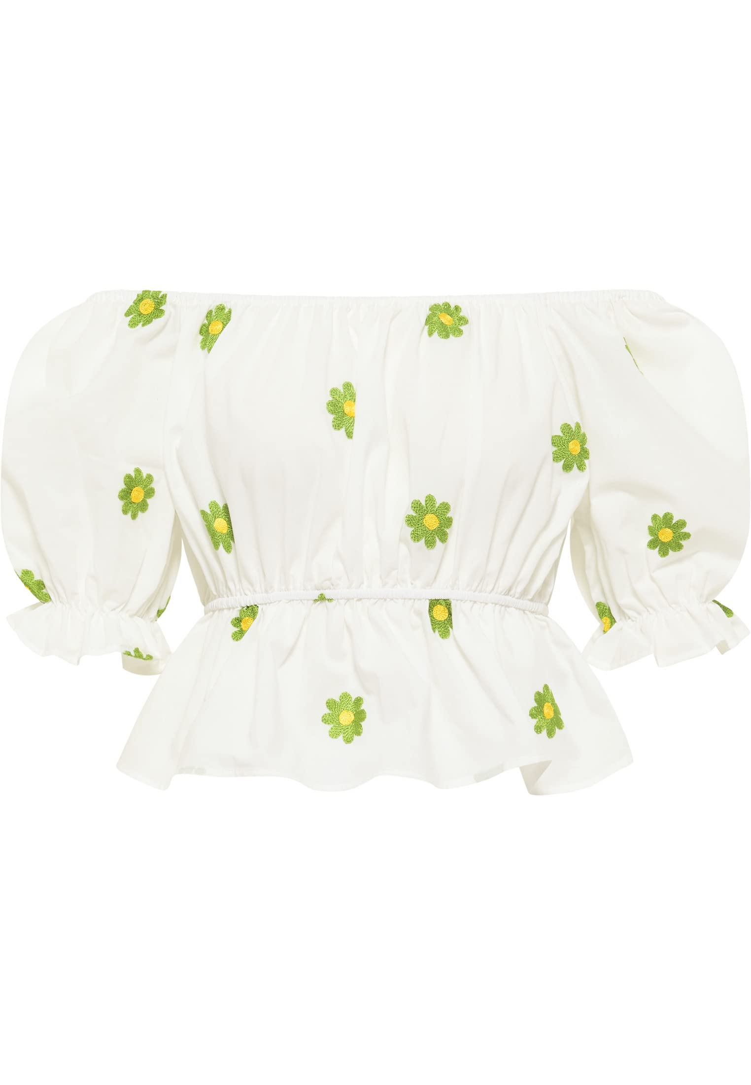 UCY Blouse Courte brodée Femme
