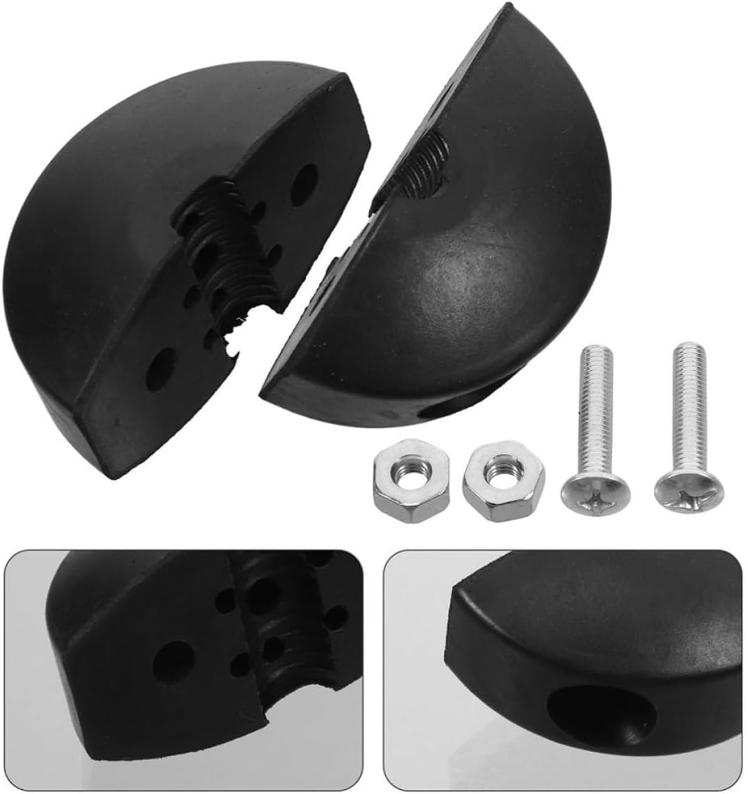 Rubber Hose Reel Stopper Bumper for Automatic Retractable Hose Reels Sturdy Black Rubber Providing Stability