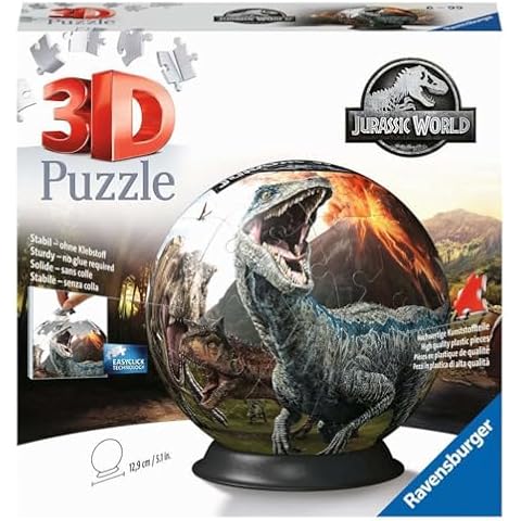 Puzzle 3D Ravensburger Jurassic World Cover