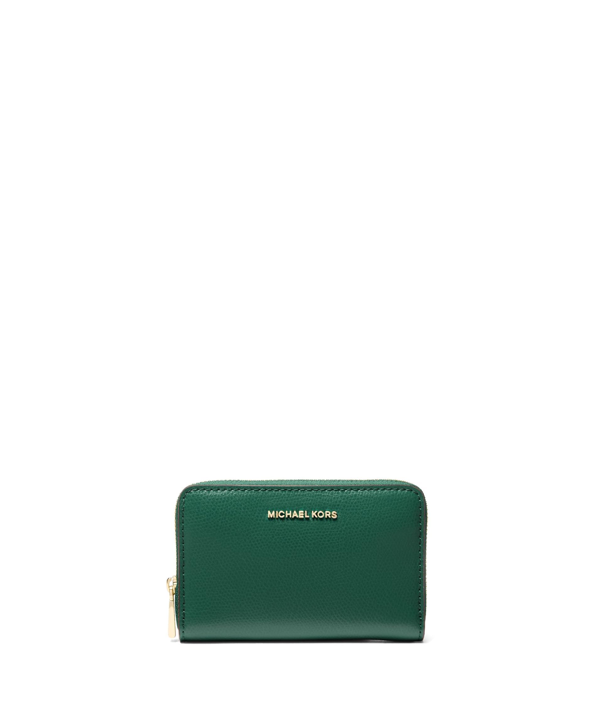 Michael Kors Womens, Jet Set Small Zip Around Card Case, Bosco, One Size