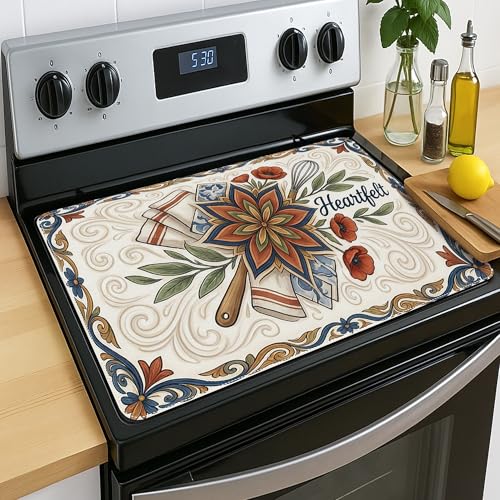 Petits espaces de cuisine protégés par une housse à fleurs - 4
