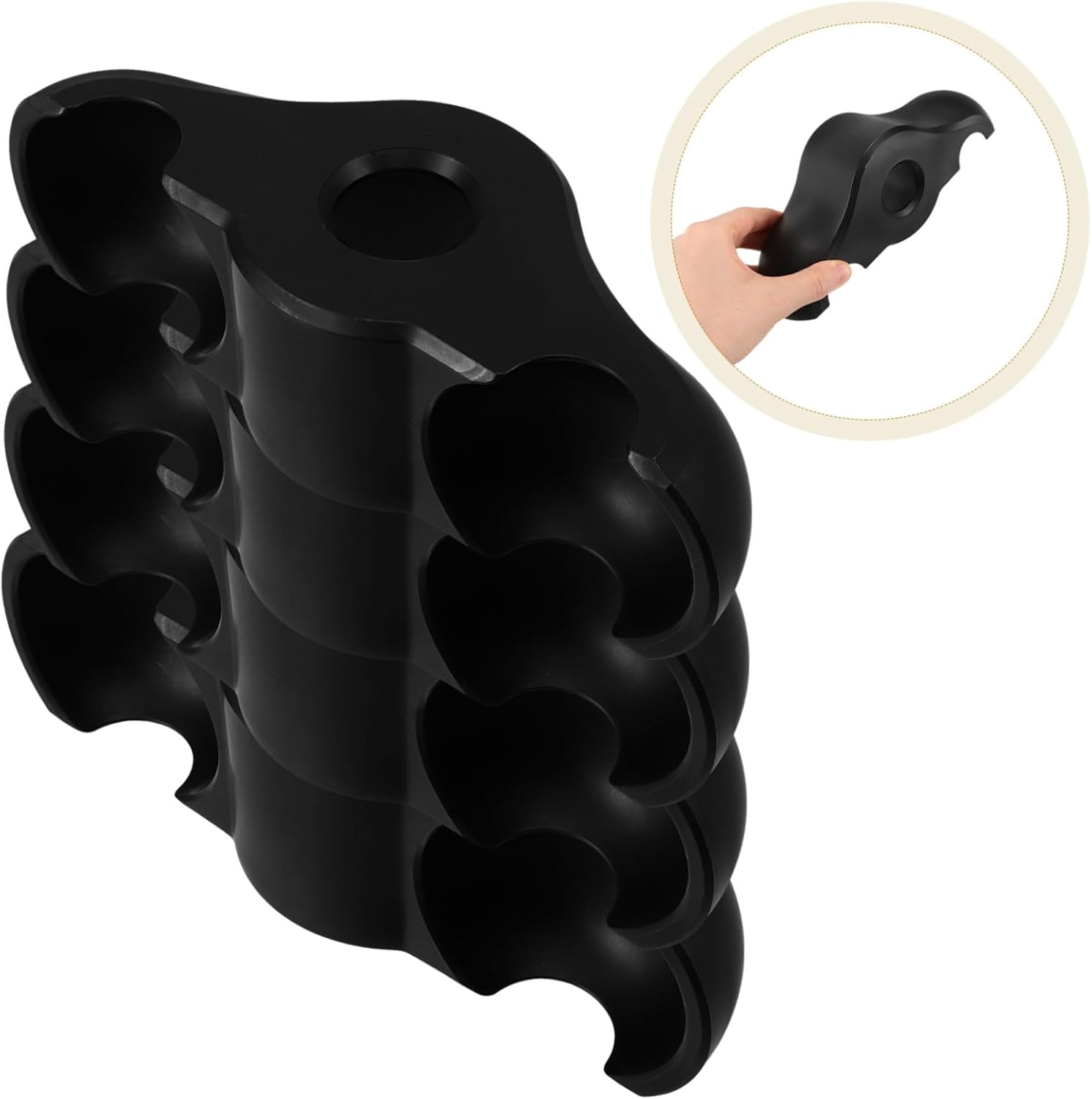 4pcs Training Stability Adapters for Noise Reduction and Floor Foot Stabilizers for Exercise Compatible Tile and Carpet
