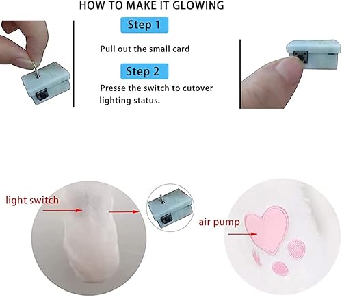 Miniatura 4 de umbresen Sombrero de conejito con orejas en movimiento, sombrero de conejo divertido para niños