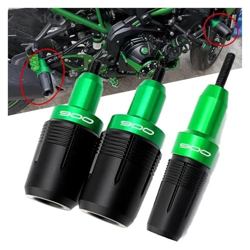 Protección contra choques para Z900RS anticaídas y defensa de escape azul 2