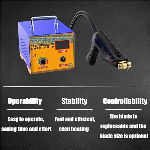 Kit di utensili per la scanalatura dei pneumatici con macchina di regolazione riscaldata da 1000 W per una migliore trazione su pneumatici per camion e auto
