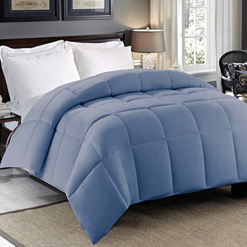 Blue Ridge Home Fashions 300 Thread Count Cotton Sateen King In Riverside Color Down Alternative Comforters #TOP10